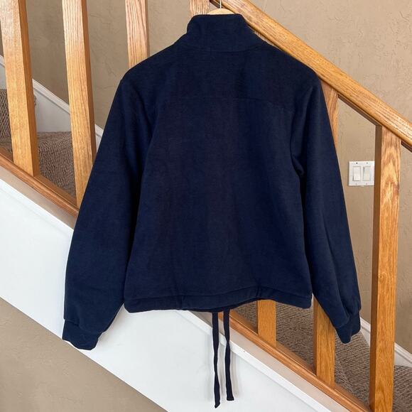 NEW Beyond Yoga New Terrain Pullover Nocturnal Navy Blue Quarter Zip Sweatshirt - Picture 8 of 8